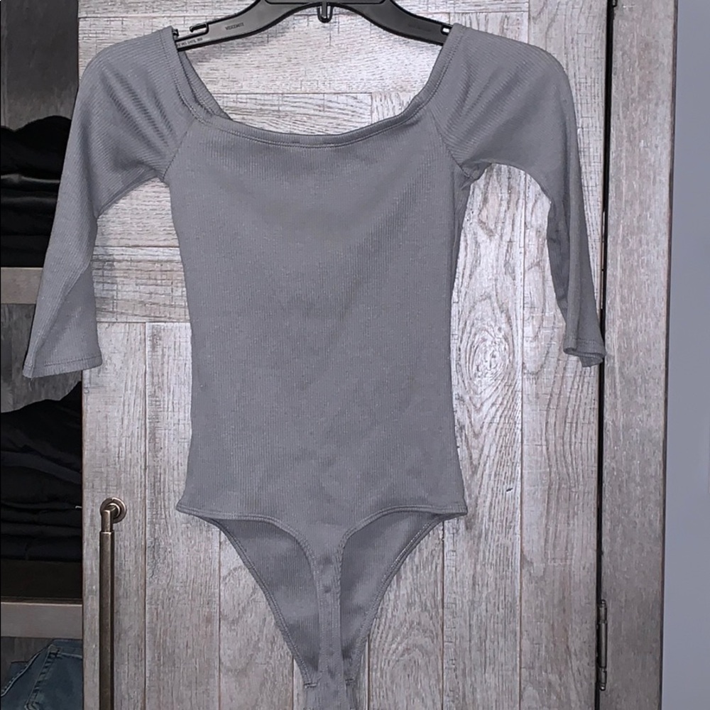 Express Gray Bodysuit - Picture 3 of 3